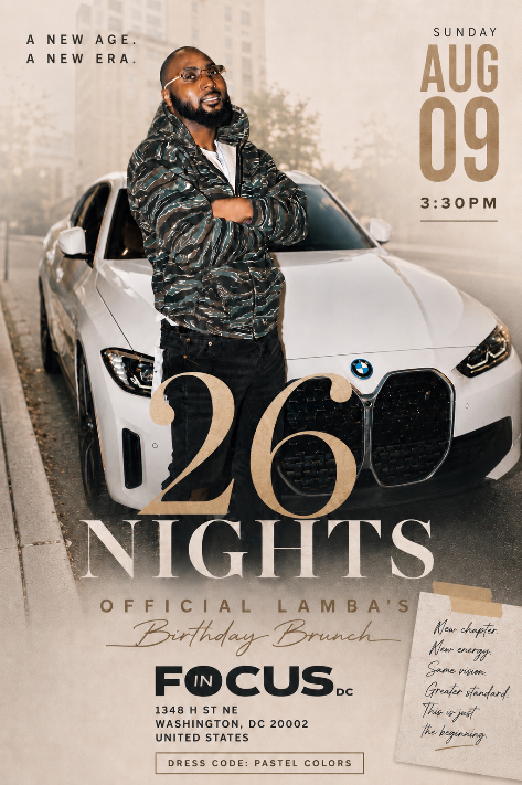 26 NIGHTS : OFFICIAL LAMBA’S BIRTHDAY BRUNCH